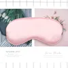 Sleep Masks Eye Cover Imitated Silk Sleep Eye Mask Sleeping Padded Shade Patch Eyemask Blindfolds Portable Travel Eyepatch Travel Relax Rest 230901