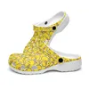 Zapatos con escrituras diy, zapatillas para hombre y mujer, zapatillas deportivas personalizadas con patrón de pato amarillo pequeño 105128