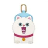 Card Holders Cartoon Animal Holder ID Protection Cover Bank Protective Case Luggage Key Travel Anti-lost