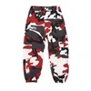 Pantalons pour hommes Wine Kid Hip Hop Vêtements Camouflage Jogger Pantalon pour filles Jazz Dance Wear Costume Ballroom Dancing Vêtements Scène Tenues Costume 230901