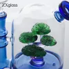 Verre épais arbre eau Bong conception Glassify coupe champignon narguilé plate-forme couleur bleue plates-formes pétrolières bulle percolateur Bongs tuyaux cire Dab fumer tube avec bol commun de 14mm