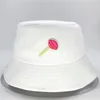 Berets Lollipop Candy Stickerei Baumwolle Eimer Hut Fischer Outdoor Reise Sun Cap Hüte Für Kind Männer Frauen 185