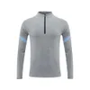 2023 frühjahr Neue Half Zip Langarm Sweatshirt männer Fitness Tragen Running Training T-shirt