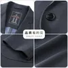 メンズスーツメンズブルツァージャケット韓国スタイルシームレスアンチウィンクル非アイロンスモールスーツビジネス秋の薄いコート