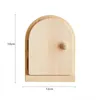 Schakelaarstickers Houten Deurcontactdoosbeschermer Sticker Muur Home Decoratieve Anti-aanraakknop Cover Box Slaapkamer Woonkamer Keuken Badkamer 230901