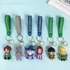 6 Styles Sevimli Anime Keychain Charm Key Ring Güzel Şeytan Yüzüğü Gandalf Bebek Çift Öğrenciler Kişiselleştirilmiş Yaratıcı Sevgililer Günü Hediyesi A1 DHL