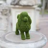 Garden Decorations Lovely Puppy Sculptures Figurines Home Decor Resin Ornaments Cute Animal Statue Decoration Outdoor Accessories