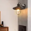 Wall Lamps American Vintage Mounted Lamp Industrial Copper Outdoor Indoor Courtyard Corridor Aisel Bar Waterproof