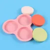 Baking Tools Cake Mold Pan With Silicone Versatile Bpa-free Egg Easy-to-clean 3-cavity Design For Wide Applications