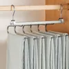 Hangers Folding Trouser Hanger Heavy Duty Clothes Organizing Stand For Bathroom
