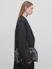 Sacs de soirée Le R0W Femmes Importer Cowhide Rétro Style Minimaliste Épaule Sac à aisselle 2023 Lady Enveloppe Sac à main Femme