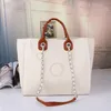 Canvas Tote bag luxurious designer bags large capacity Shopping bag pearl embroidery 2 pieces Purse Women Handbags Shoulder Bags Multiple colors and sizes