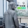 Regnrockar Ultra Thin Thin Raincoat Suit Waterproof herr- och kvinnors motorcykelvandring