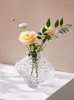 Vase Design Glass Vase Livase Room透明な花の配置水栽培ライト豪華なハイエンドのクリエイティブアートデコレーション