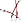 Partymasken 50 SETS Mini Micro JST 2.0 PH 2-Pin-Stecker mit Drähten Kabel 120 mm 26 AWG