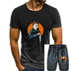 Erkekler Trailts the Real Myers T-Shirt Korku Adam Michael Tee Sess Kısa Kol S-3XL Gençlik Orta Yaş Yaşlılık