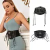 Cintos elásticos underbust espartilho com fivela de pino mulher curvada cintura shaper modelagem cinta cinto de emagrecimento meninas dropship