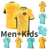 2023 Australia Women Drużyna Narodowa Koszulki piłkarskie Cooney-Cross Micah Carpenter Raso Hunt Wheeler Chidiac Gorry Vine Men and Kids Foord Catley Football Shirts Fowler