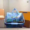 Designer Herr- och kvinnors duffelväska läder Klassisk kvinnors handbagage resväska överdimensionerad crossbody väska sport utomhus väska unisex väska resväska