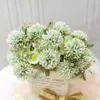 Fleurs décoratives 32CM hortensia et marguerite artificielle jardin chambre décoration de mariage haute qualité filé soie INS Style faux