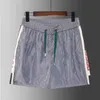 Mens Summer Designer Shorts Casual Sports Pants Summer Quick Drying Mens Beach Pants Black and White #12
