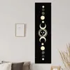 Tapisseries Lune Phase Tapisserie Tenture Murale Planète Galaxie Espace Trippy Noir Et Blanc Art Dortoir Décor