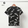 Designer Mens T-shirt Summer Mens T-shirt Kort ärm Top Designer T-shirt Tryckt Fashion Shirt Mens and Womens T-shirt Asiatisk storlek M-XXXL G03