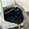 Lüks tasarımcı omuz çantaları kadın hobo çanta gerçek deri büyük tote çanta moda çanta çöp çantası 1bb233