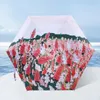 Umbrellas Mini Women's Umbrella Light Sun Rain Portable Pocket Anti-UV Women Oil Painting