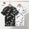 Tasarımcı Erkek Tişört Yaz Erkek Tişört Kısa Kollu Tasarımcı T-Shirt Baskılı Moda Gömlek Erkek ve Kadın Tişört Asya Boyut M-XXXL G03