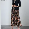 Work Dresses Temperament Small Suit Jacket Women's Chiffon Pleated Dress Commuting 2023 Spring Two-piece