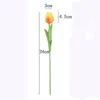 Fiori decorativi 10 pezzi/lotto fiore di tulipano artificiale Real Touch PU Bouquet per la casa, matrimonio, giardino, decorazione, decorazioni natalizie, silicone falso
