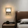 Wall Lamp Led Bedroom Bedside With Switch Usb Port Living Room Up And Down Luminous