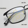 Blue Light Blocking Glasses Smart Pochromic Reading Glasses Far And Near Dual-use Multi-Focus Computer Glasses Progressive Anti-blue Ray Hyperopia Glasse 230901