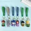 6 Styles Sevimli Anime Keychain Charm Key Ring Güzel Şeytan Yüzüğü Gandalf Bebek Çift Öğrenciler Kişiselleştirilmiş Yaratıcı Sevgililer Günü Hediyesi DHL