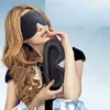 Sömnmasker 3d minnesskum Silk Sleep Mask Soft Eye Patches Comfort Three Dimensiona Design Face Sleeping Mask Eyeshade Andningsbara kvinnor Män 230901