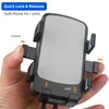 Cell Phone Mounts Holders Motorcycle E-Bike Mobile Phone Holder Bracket Handlebar Mirror Base Stem Mount Bicycle Smart Phone Stand Quick Lock Release 230901