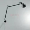 Wall Lamp Industrial Wind Simple Modern Foldable Lights Long Swing Arm Adjustable Aluminum Sconces Lamps For Bedroom