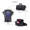 Duffel Bags XZAN Garment Travel Bag With Shoes Compartment Convertible Suit Carry On Luggage Shoulder Strap T0