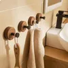 Hooks Self-Adhesive Heavy Wall Hanger Acrylic Decor Storage Rack Space Organizers Holder For Home Bathroom Accessories