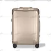 Metallisches Designer-Gepäck RMW Original Rolling Carry Trunk Reisekoffer Hartschalengepäck Gepäck mit Rollen Koffer mit Rollen Rollgepäck 20/26/30