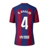 23 24 24 Koszulki piłkarskie Pedri Barcelonas Lewandowski Gavi Zestaw Ansu Fati Ferran Raphinha F. de Jong Gundogan Camiseta de Futbol Football Shirt Men Kids Kits Mundur