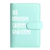 100 Envelope Challenge Binder couples 100-day challenge to save money savings hand account loose-leaf book Party Favor