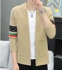 men Sweaters V-Neck Designer Pattern Cardigan Coat Wool Blended Woman Knitwear Ladies Top Long Sleeve Jacket