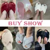 Fashion Winter Cross Slippers Fluffy Fur Slipper Home Slides Platform Flat Indoor Floor Flip Flops Women Ladies Shoes 23 6e4d