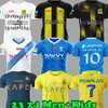 23 24 Al Nassr FC 축구 유니폼 Ronaldo Mane 2023 Al Hilal Neymar Jr Ruben Shirts 2024 Al Ittihad Benzema Kante Fabinho 셔츠 선수 팬 키트 유니폼