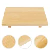 Servis uppsättningar Sushi Plate Board Tray Home Sashimi Japanese Style Table Restaurant Tea