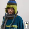Berretti di nicchia Street Trend Cappelli bomber in peluche per le donne Autunno e inverno Moda abbinamenti di colori Versatili berretti di protezione per le orecchie