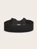 Belts Brand -Selling Women's Simple And Hundred Collocation With Skirt Jeans Decoration Elastic Bow Tie Black Wide Waist Belt