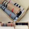 Designer Scarf Classic Plaid 100% Cashmere Echarpe Tassel Designers Scarves Scarfs Shawl Sciarpa For Winter Womens Mens